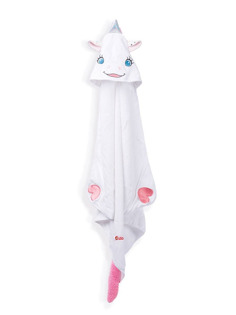 unicorn hooded towel baby